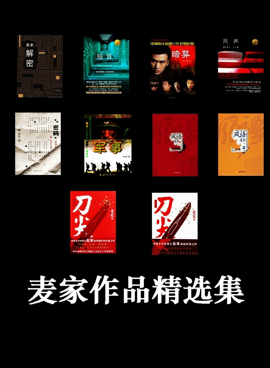 麦家作品精选集