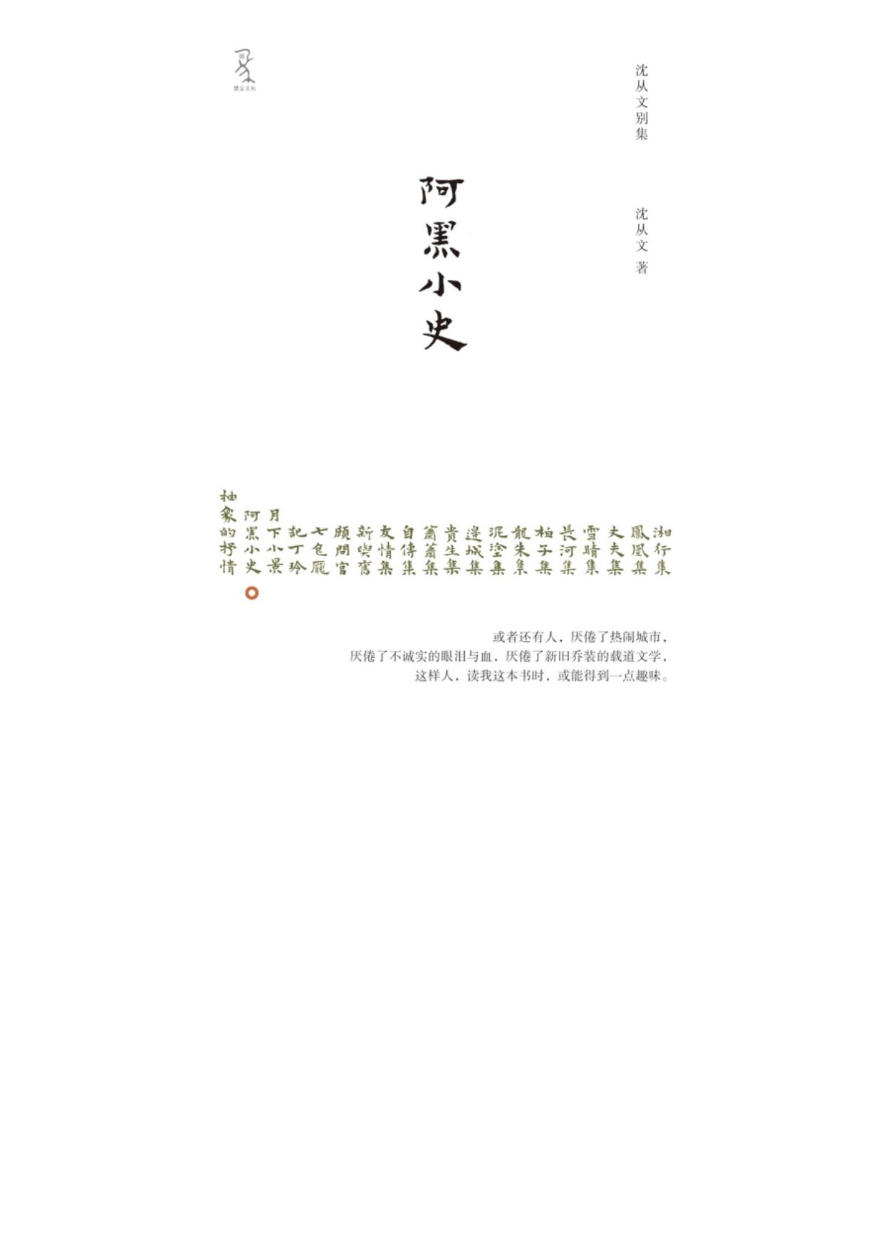 阿黑小史