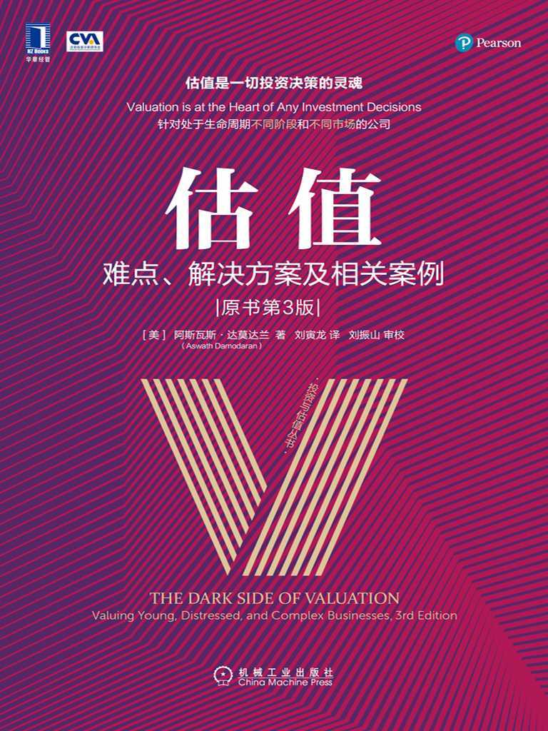 估值：难点、解决方案及相关案例（原书第3版） (投资与估值丛书)