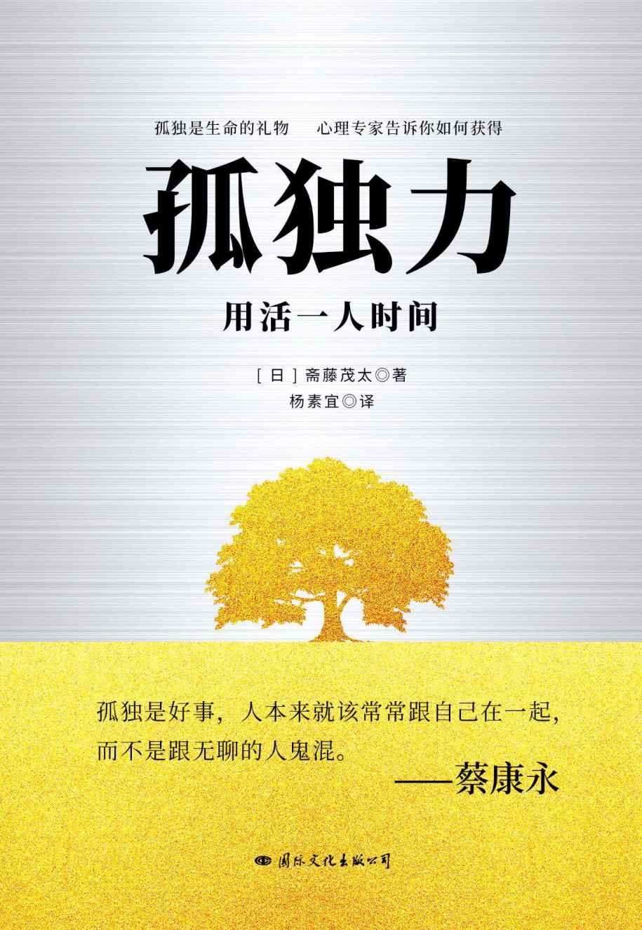 孤独力（孤独是生命的礼物，心理专家告诉你如何得到）