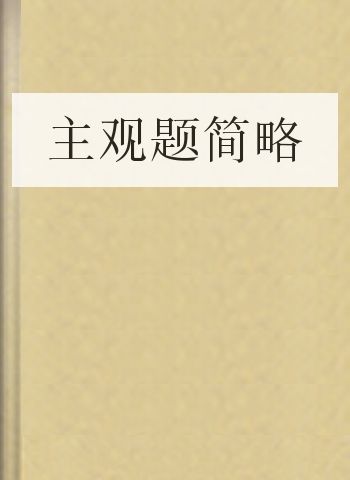 主观题简略