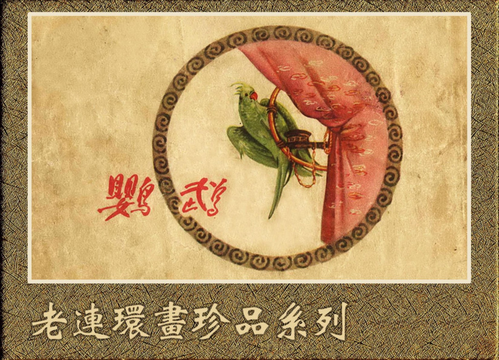 鹦鹉 连环画