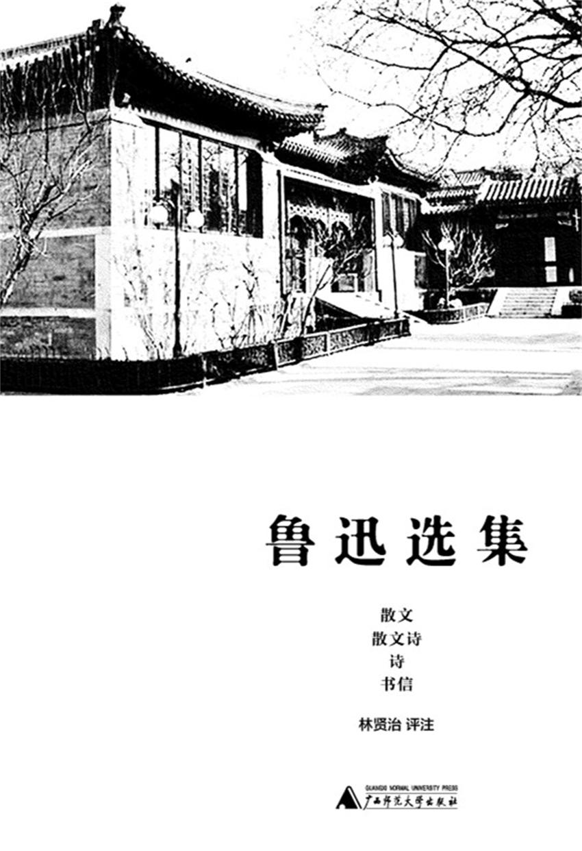 鲁迅选集·散文 散文诗 诗 书信