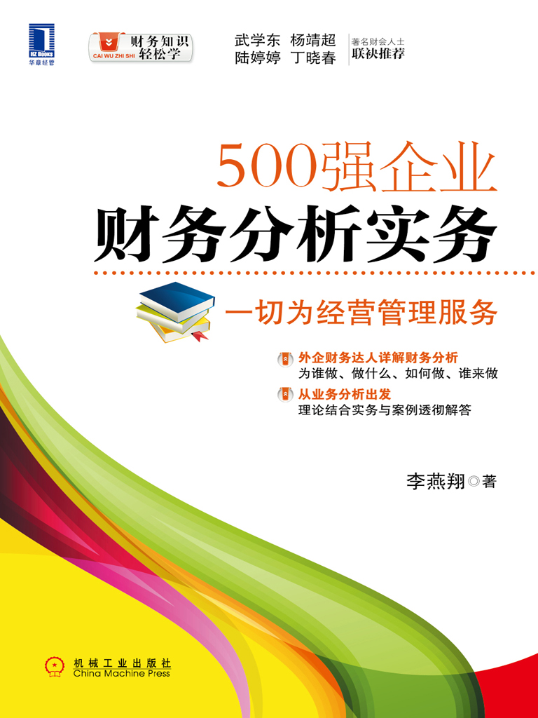 500强企业财务分析实务：一切为经营管理服务