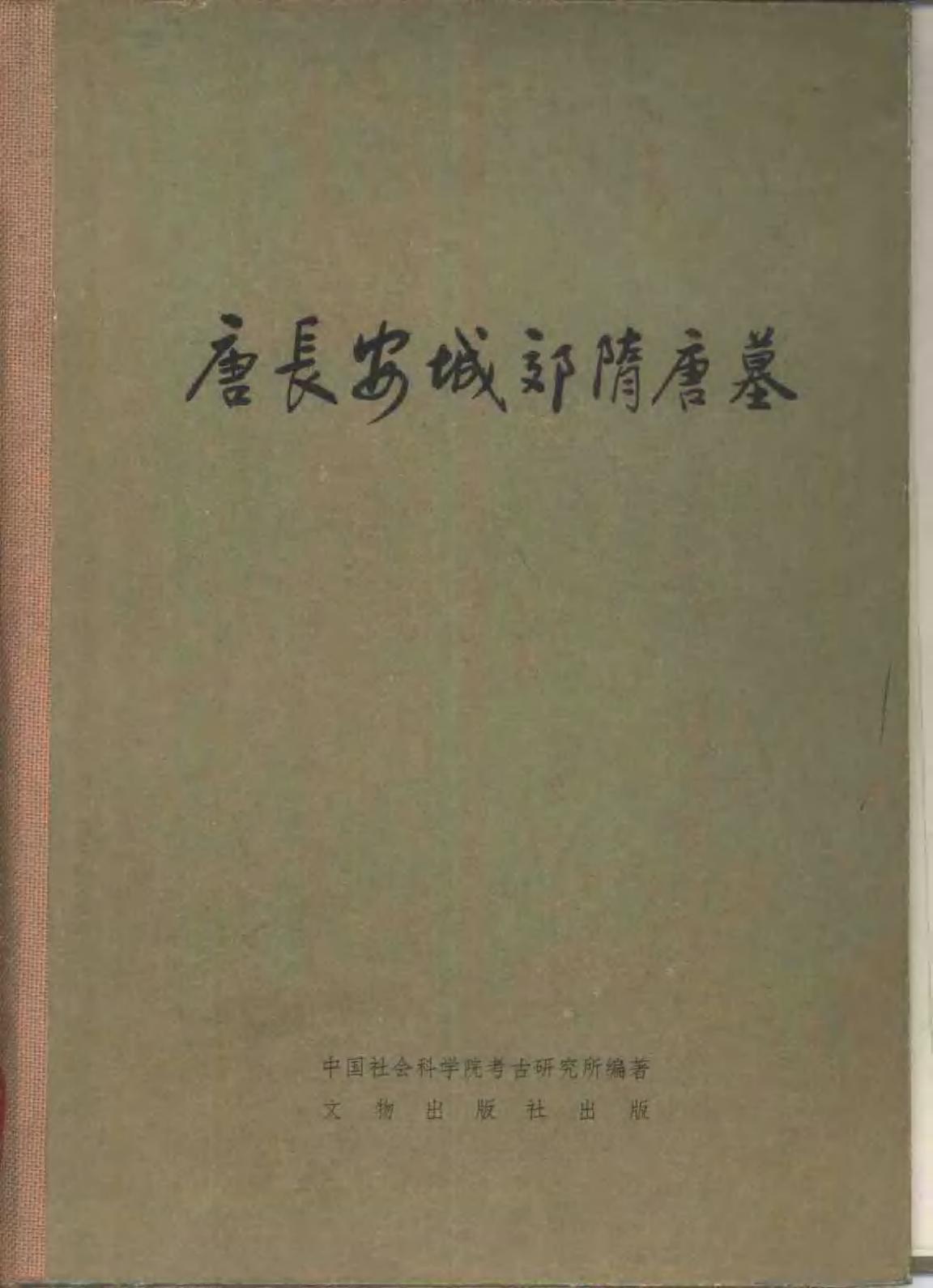 22.丁種第二十二：唐长安城郊隋唐墓【传送门】.pdf
