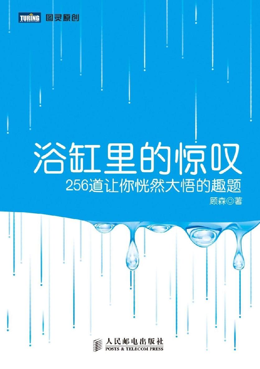 浴缸里的惊叹：256道让你恍然大悟的趣题 (图灵原创)